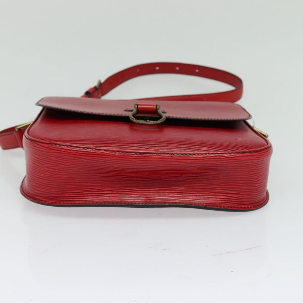 LOUIS VUITTON Epi Saint Cloud GM Shoulder Bag Red M52197 - Picture 5 of 16